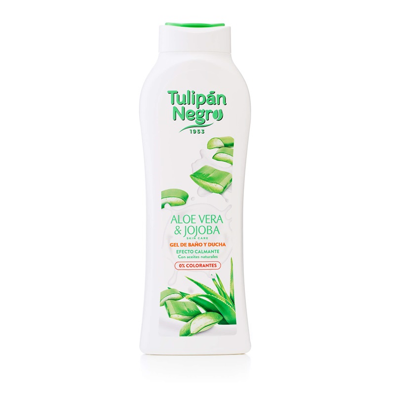 Gel de dus cu Aloe Vera si Jojoba, 650 ml, Tulipan Negro