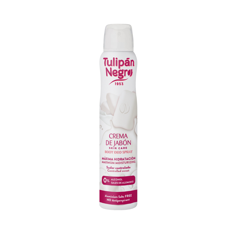 Spray Crema Jabon, 200 ml, Tulipan Negro