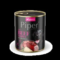 Hrana umeda cu vita si sfecla rosie, 800 g, Piper