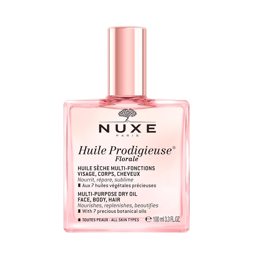 Ulei multifunctional pentru fata, par si corp Florale Huile Prodigieuse, 100 ml, Nuxe