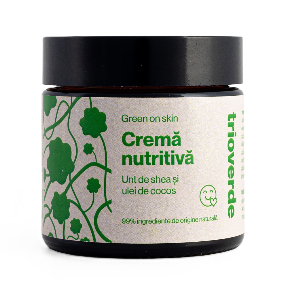 Crema nutritiva de fata, 60 ml, Trio Verde