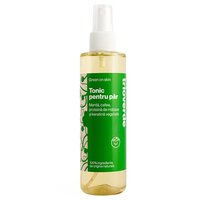 Tonic pentru par cu menta, cafea, proteina de matase si keratina vegetala, 200 ml, Trio Verde