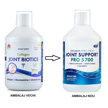 Colagen lichid Joint Support, 500 ml, Swedish Nutra 757591