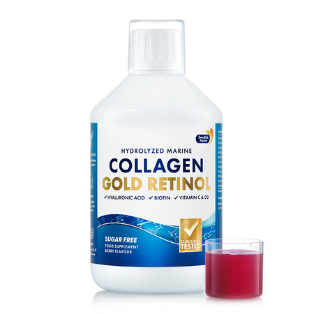 Colagen lichid Gold Retinol, 500 ml, Swedish Nutra 746045