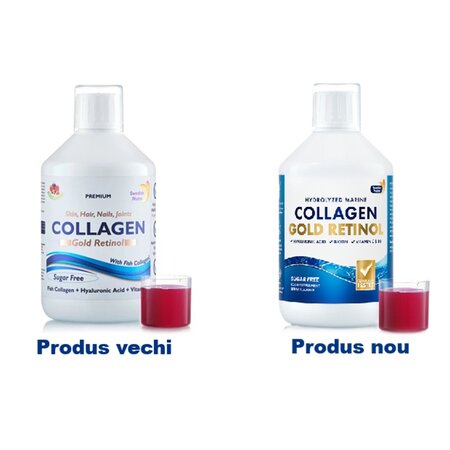 Colagen lichid Gold Retinol, 500 ml, Swedish Nutra 746044