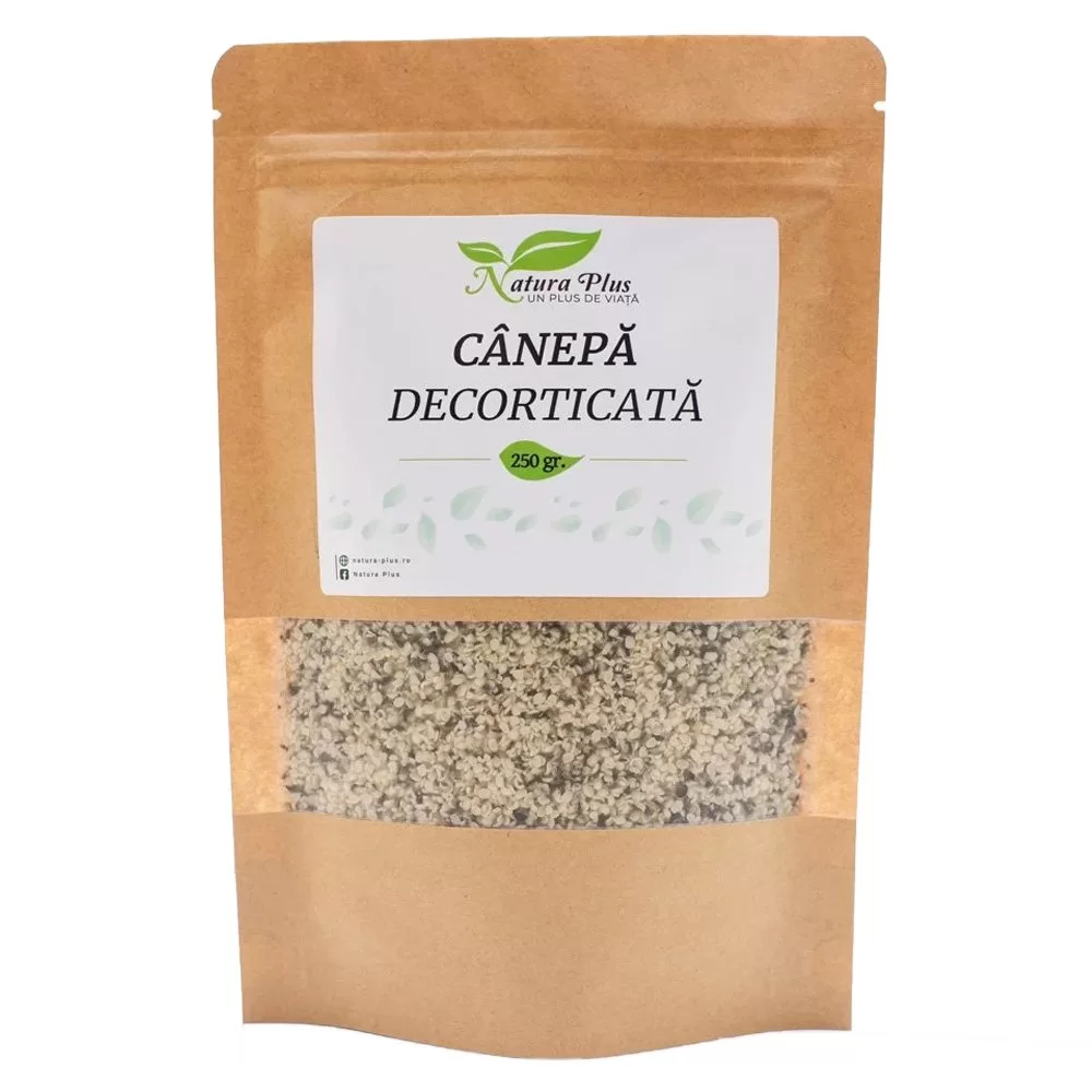 Canepa decorticata, 250 g, Natura Plus