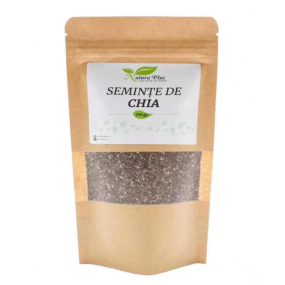 Chia Seminte, 250 g, Natura Plus