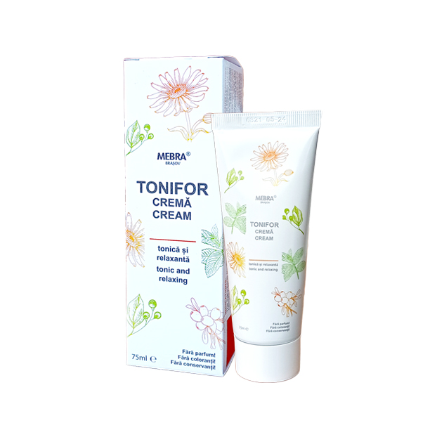 Tonifor crema tonica si relaxant, 75 g, Mebra