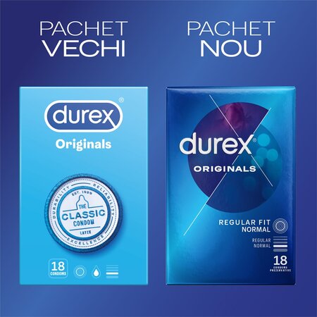Prezervative Classic, 18 bucati, Durex 606841