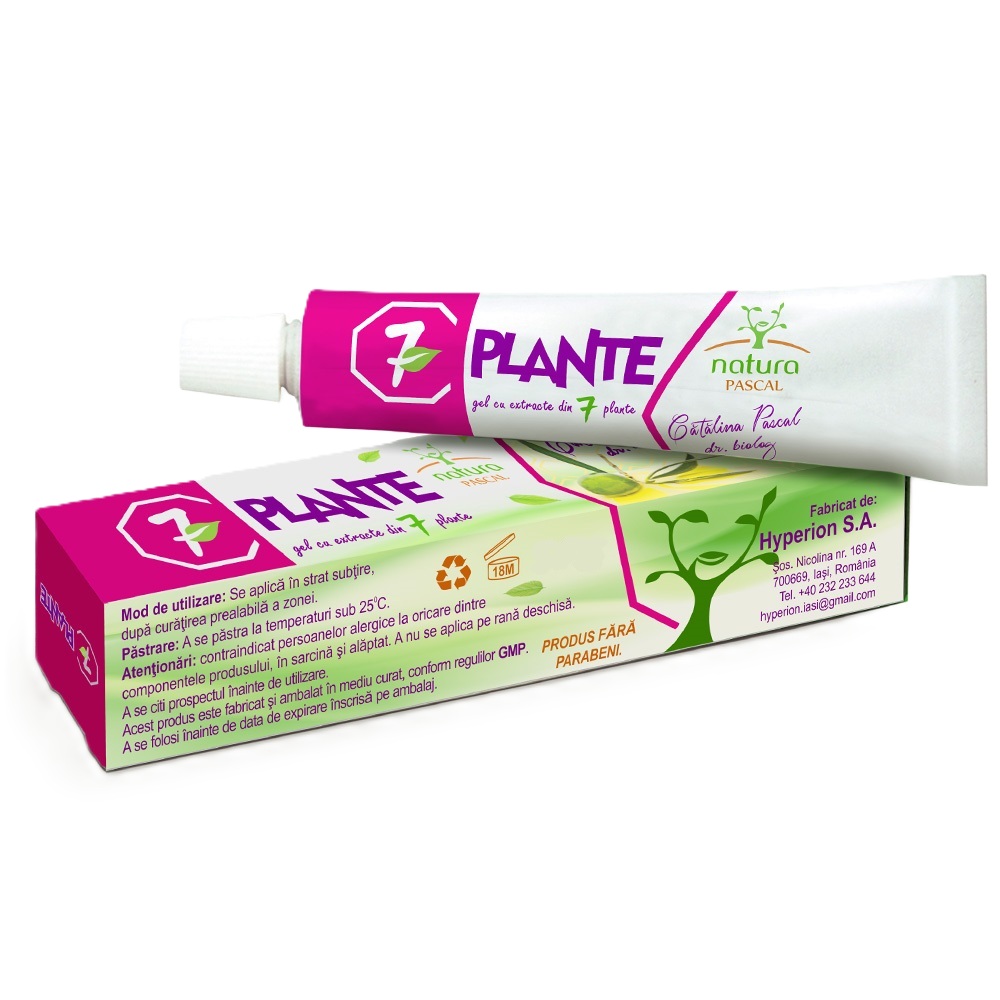 Crema 7 Plante, 100 ml, Natura Pascal