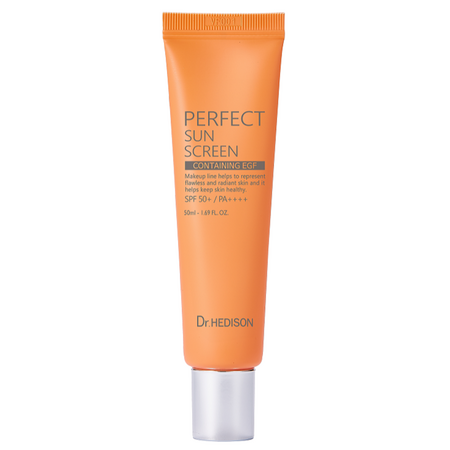 Crema hidratanta pentru fata cu protectie solara SPF 50 Perfect Sunscreen, 50 ml, Dr Hedison