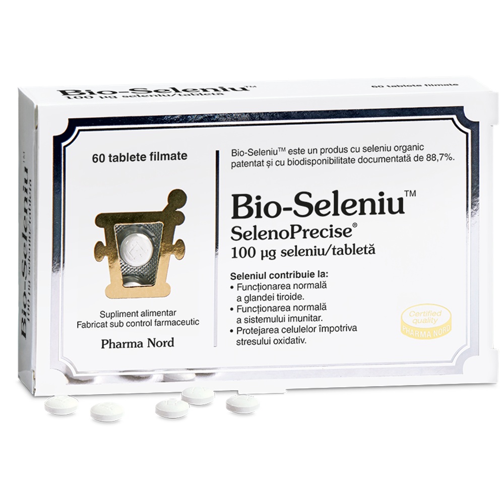 Seleno Precise, 100 mcg, 60 tablete, Pharma Nord