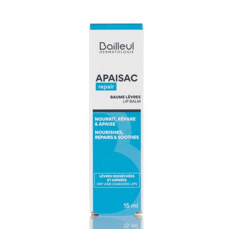 Balsam reparator pentru buze Apaisac Repair, 15 ml, Bailleul 711438