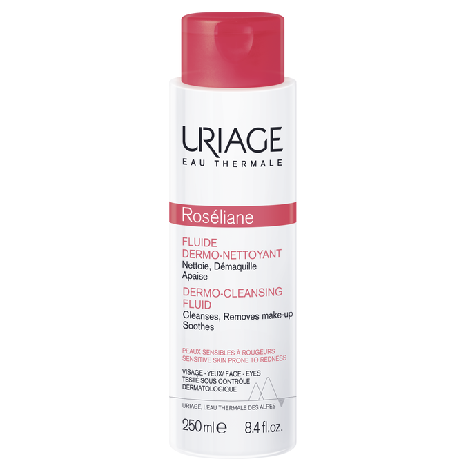 Fluid de curatarea anti-roseata Roseliane, 250 ml, Uriage