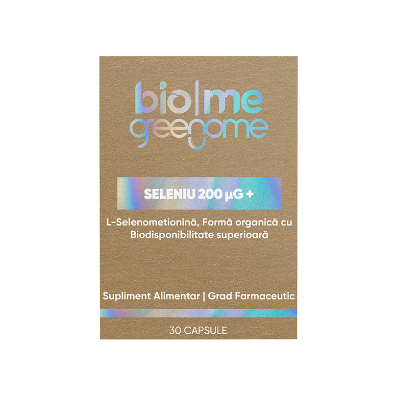 Seleniu, 200 mcg, 30 capsule, Biome