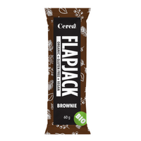 Baton ecologic Brownie Flapjack, 60 g, Cerea