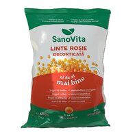 Linte rosie decorticata, 500 g, Sanovita