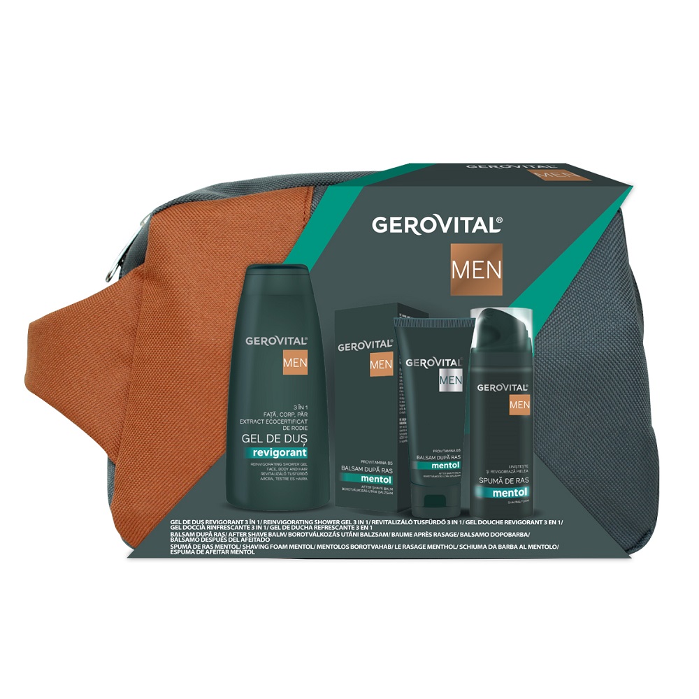 Borseta cosmetica Gerovital Man, Gerovital