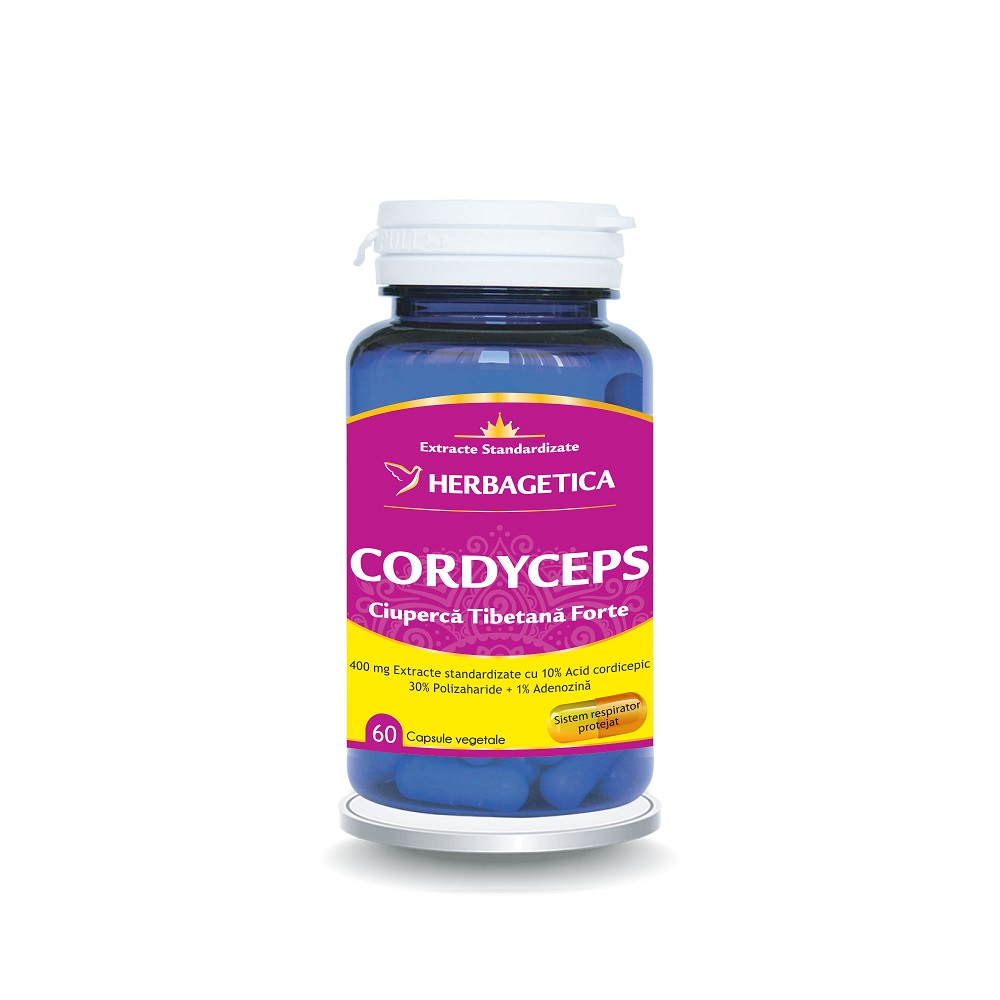 Cordyceps Forte, 60 capsule, Herbagetica