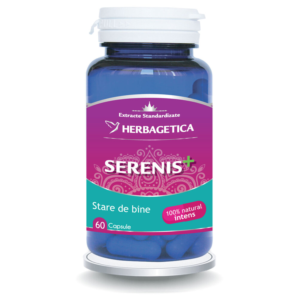 Serenis+, 60 capsule, Herbagetica