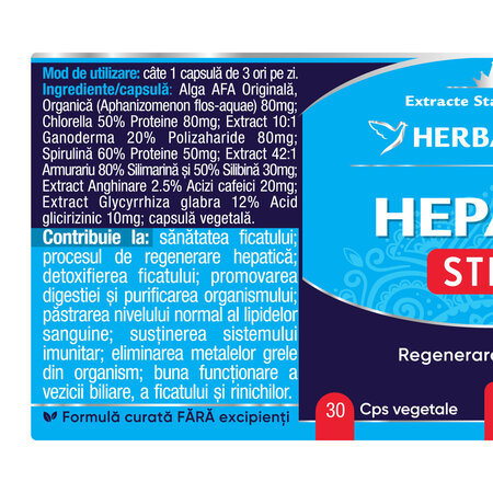 Hepatic Stem, 30 capsule, Herbagetica 688652