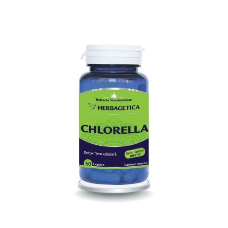 Chlorella, 60 capsule, Herbagetica