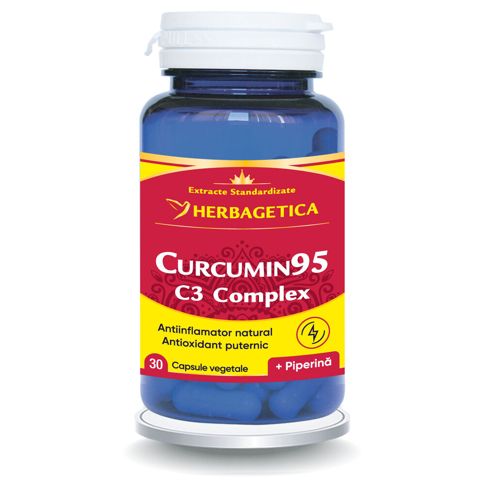 Curcumin 95 C3 Complex, 30 capsule, Herbagetica