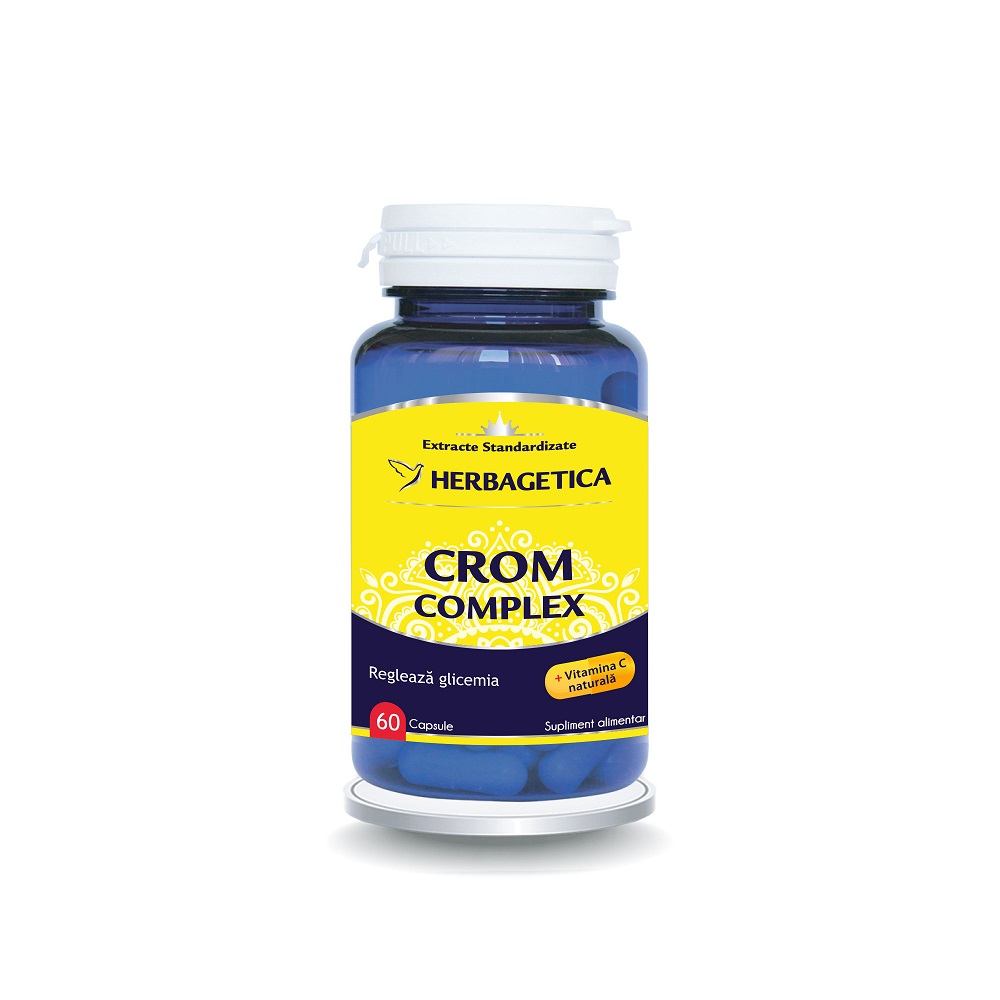 Crom Complex, 60 capsule, Herbagetica