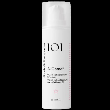 Ser de fata cu 0.05% retinal A-Game 5, 30 ml, Geek&Gorgeous