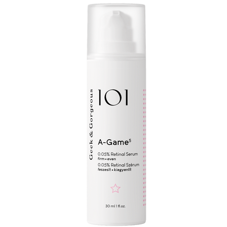Ser de fata cu 0.05% retinal A-Game 5, 30 ml, Geek&Gorgeous