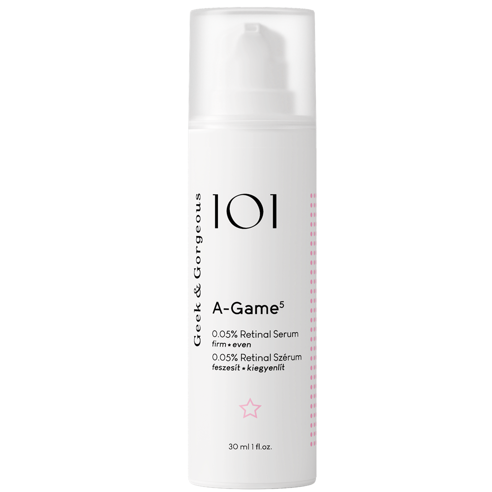 Ser de fata cu 0.05% retinal A-Game 5, 30 ml, Geek&Gorgeous