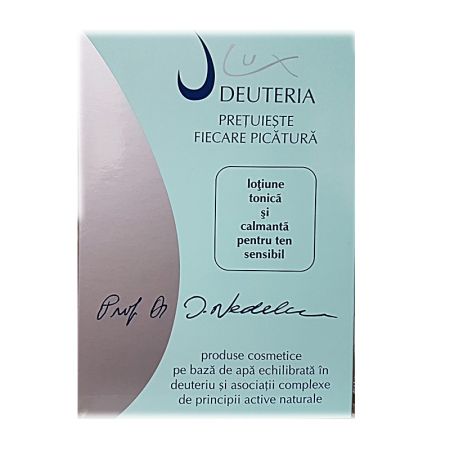 Lotiune tonica si calmanta pentru ten sensibil, 150 ml, Deuteria Cosmetics