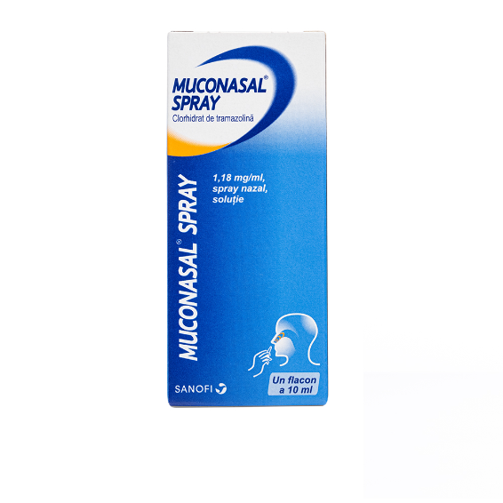 Muconasal spray nazal, 1,18 mg/ml, 10 ml, Sanofi