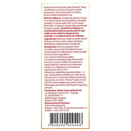Spray reparator Therasal, 15 ml, Vedra 713145