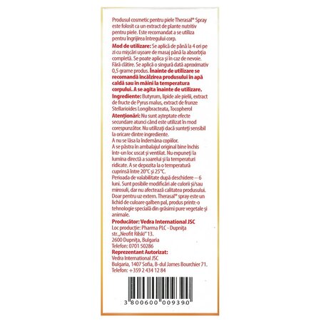 Spray reparator Therasal, 40 ml, Vedra 713154
