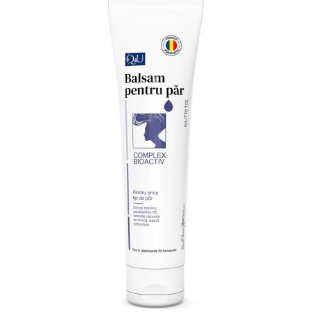 Balsam pentru orice tip de par cu ulei de masline Q4U, 150 ml, Tis Farmaceutic