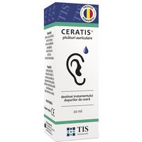 Picaturi auriculare Ceratis, 20 ml, Tis Farmaceutic