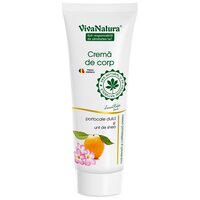 Crema de corp cu portocale dulci si unt de shea, 250 ml, Vivanatura