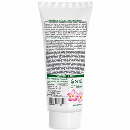 Crema pentru sani, 75 ml, Vivanatura 709935