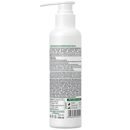 Crema demachianta cu migdale si argint, 145 ml, Vivanatura 710022