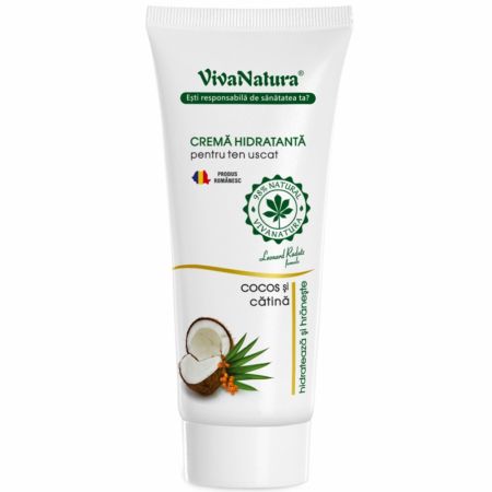 Crema de fata hidratanta pentru ten uscat, 75 ml, Vivanatura 710038