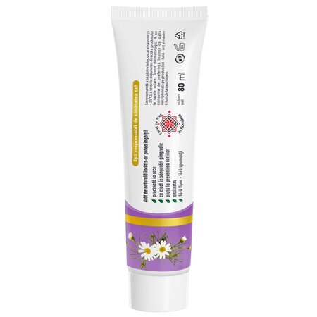 Pasta de dinti cu argila si 44 plante Homeopatic, 80 ml, Vivanatura 709670