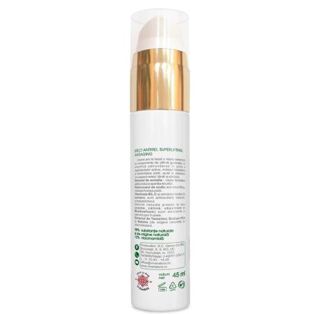 Crema antirid superlifting pentru ten uscat, 45 ml, Vivanatura 710072