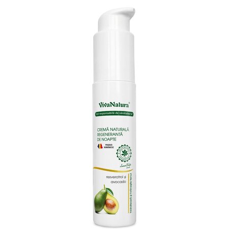 Crema regeneranta de noapte, 45 ml, Vivanatura 710115