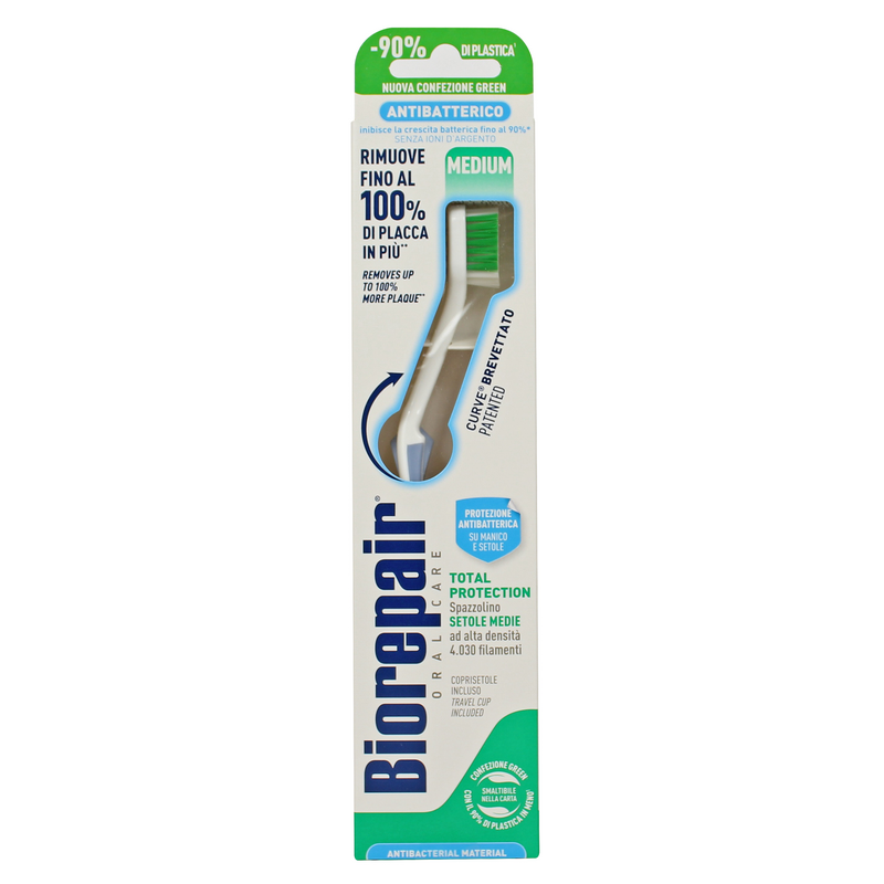 Periuta de dinti Biorepair Easy Clean, Medium, 1 bucata, Coswell