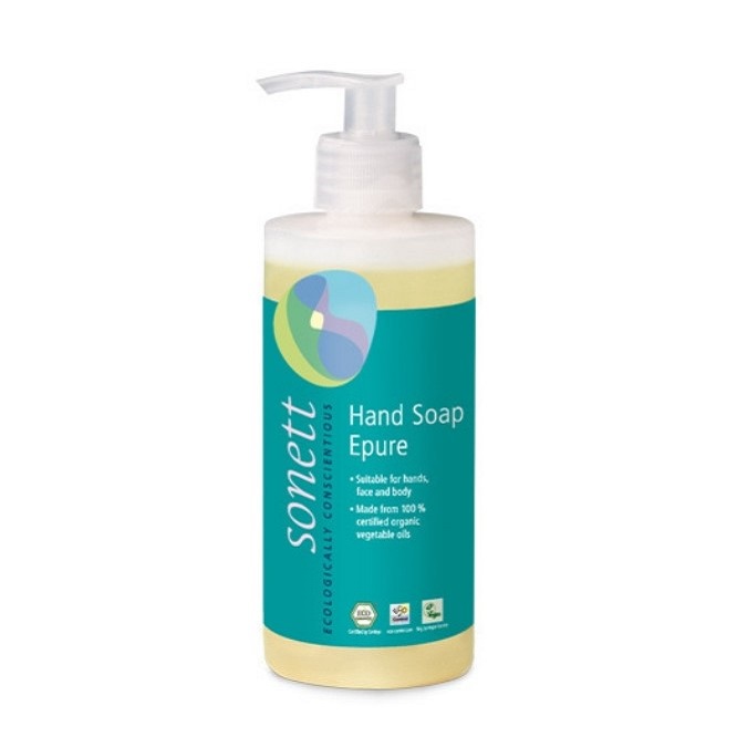 Sapun ecologic 7 esente, 300 ml, Sonett