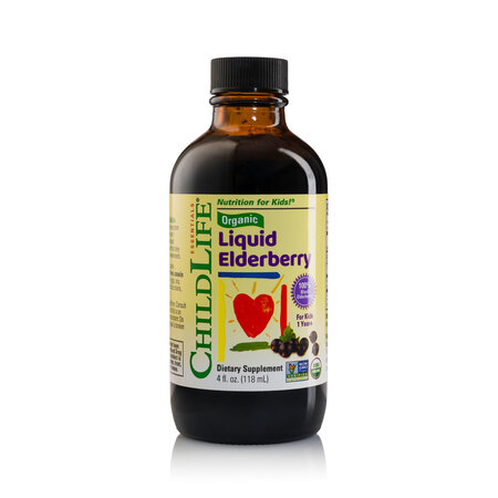Supliment imunitate pentru copii Liquid Elderberry Childlife Essentials, 118 ml, Secom 727135