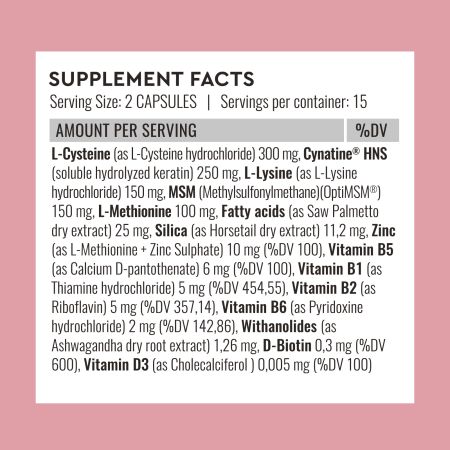 Hair Nutrition Good Routine, 30 capsule vegetale, Secom 711527