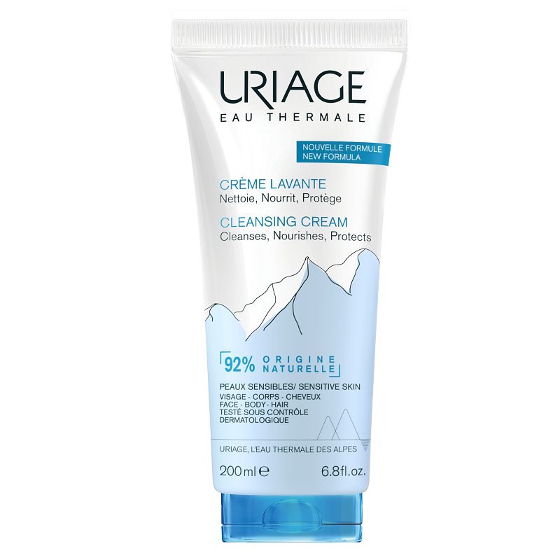 Creme lavante de curatare, 200 ml, Uriage