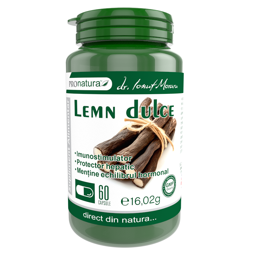 Lemn dulce, 60 capsule, ProNatura